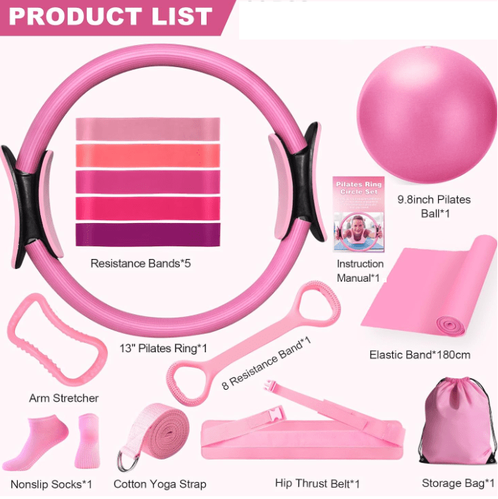 13-Piece Yoga & Pilates Set - Luna BR wear co.