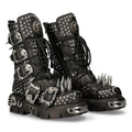 1535-S1 Punk High Boots With Metal Spikes - Luna BR wear co.