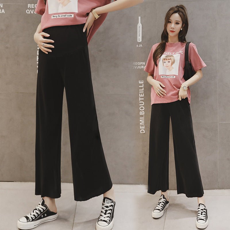 2021 Spring Summer Maternity Wide-leg Casual Trousers - Luna BR wear co.