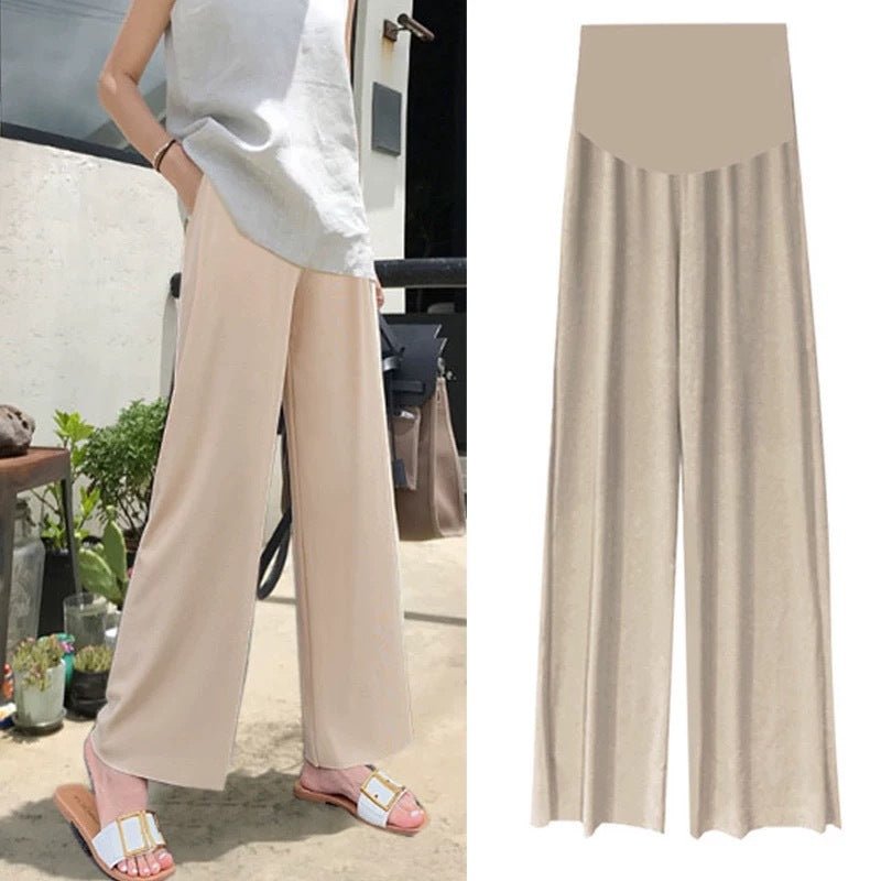 2021 Spring Summer Maternity Wide-leg Casual Trousers - Luna BR wear co.