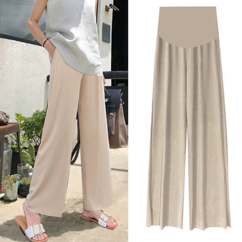 2021 Spring Summer Maternity Wide-leg Casual Trousers - Luna BR wear co.