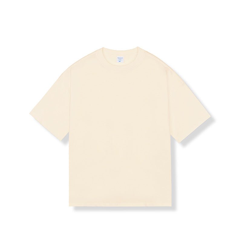 280G Cotton Loose Fit Crew Neck T-Shirt for Men - Luna BR wear co.