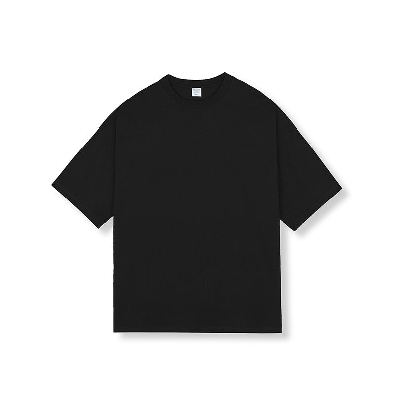 280G Cotton Loose Fit Crew Neck T-Shirt for Men - Luna BR wear co.
