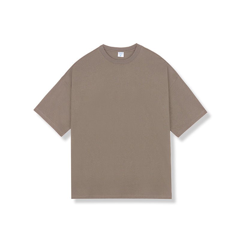 280G Cotton Loose Fit Crew Neck T-Shirt for Men - Luna BR wear co.