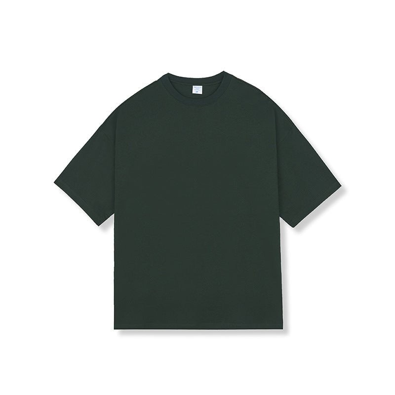 280G Cotton Loose Fit Crew Neck T-Shirt for Men - Luna BR wear co.