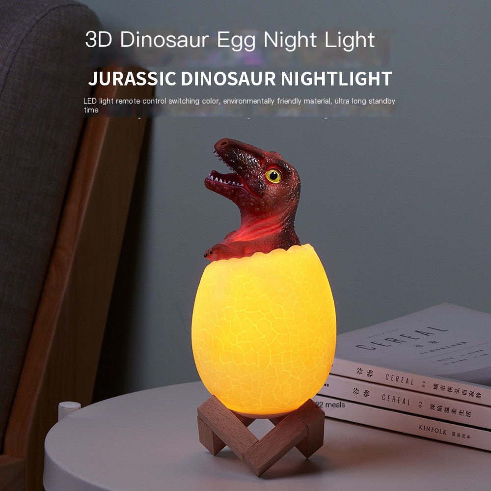3D Dinosaur Night Light with Touch Control & USB - Luna BR wear co.