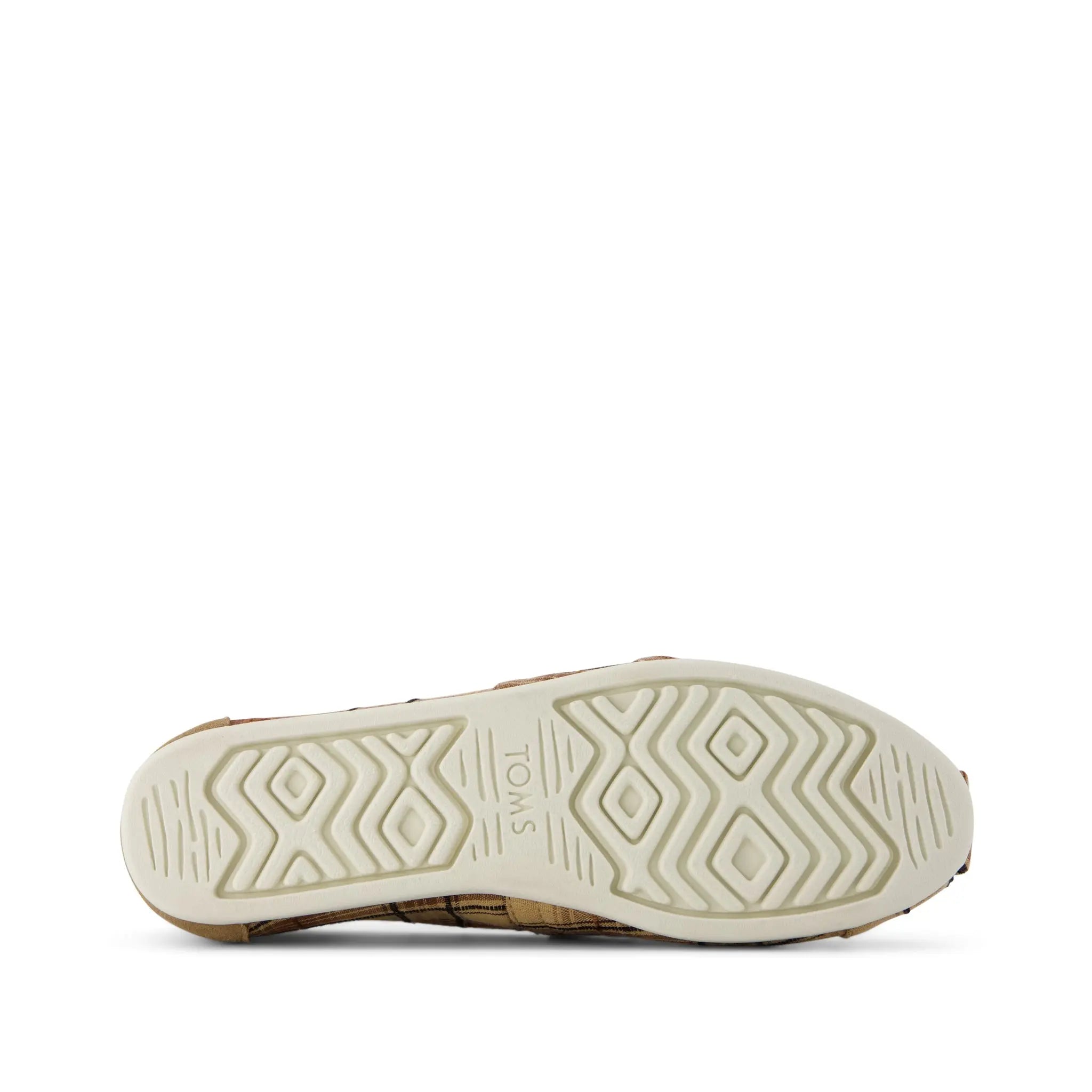 Womens Alpargata Classic Toffee Textured Plaid