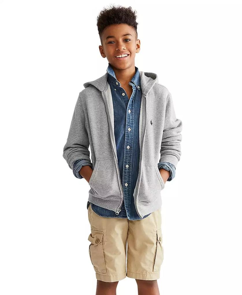 8-20 Boys' Cotton Fleece Zip Up Hoodie - Luna BR wear co.