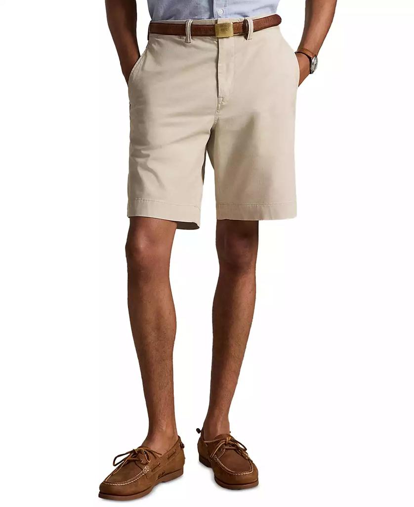 9 Stretch Classic-Fit Chino Shorts - Luna BR wear co.
