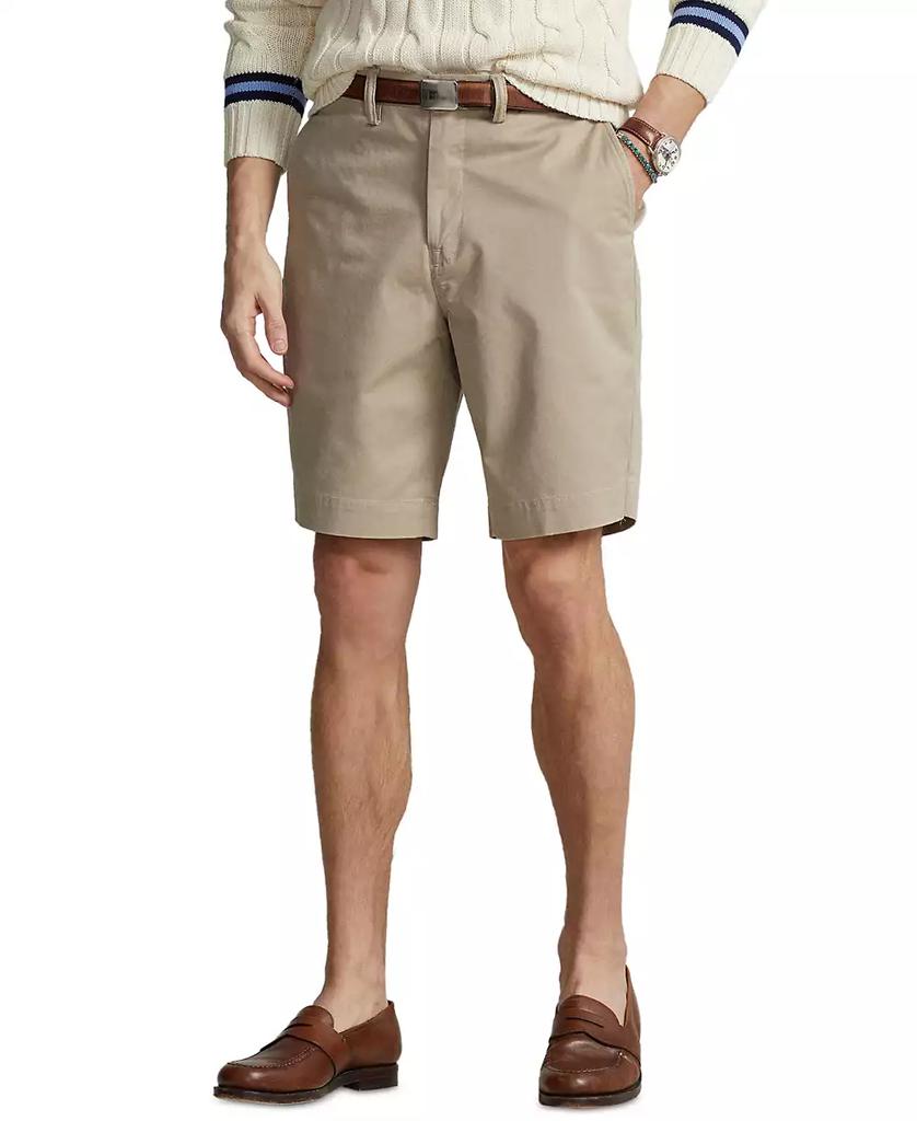 9 Stretch Classic-Fit Chino Shorts - Luna BR wear co.