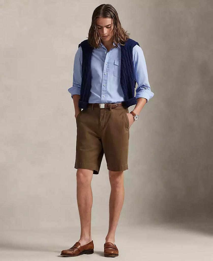 9 Stretch Classic-Fit Chino Shorts - XIOR LUXE
