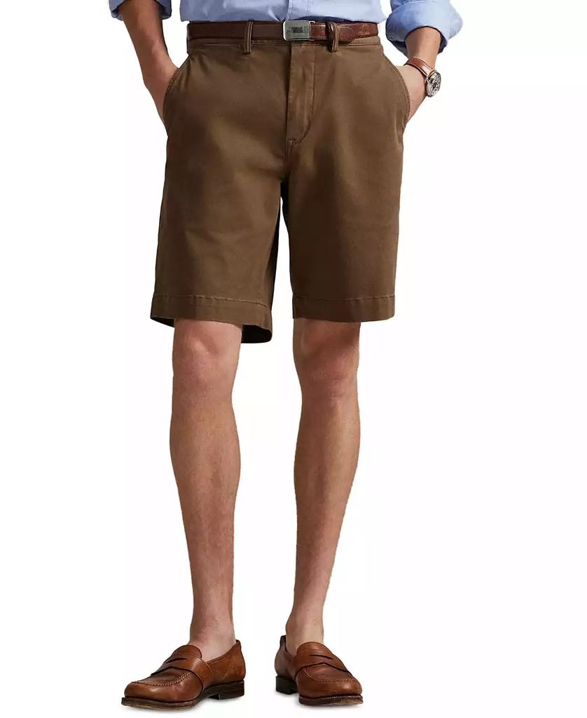 9 Stretch Classic-Fit Chino Shorts - XIOR LUXE