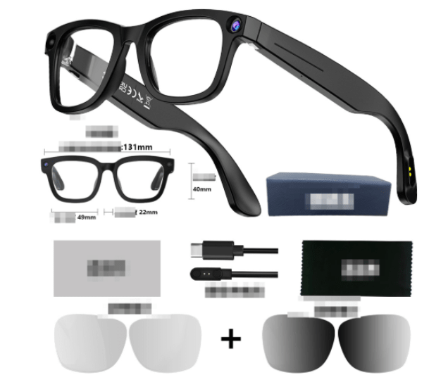 AI Camera Smart Glasses - Luna BR wear co.