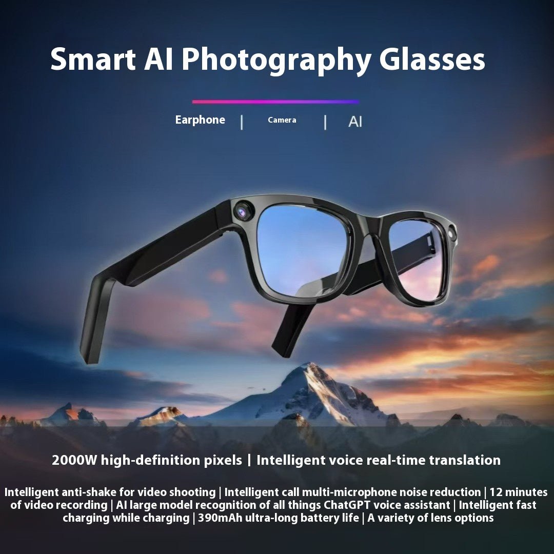 AI Camera Smart Glasses - Luna BR wear co.