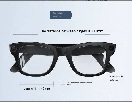 AI Camera Smart Glasses - Luna BR wear co.