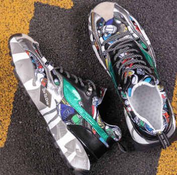Autumn New Trendy Colorful Dad Sneakers for Men - Luna BR wear co.