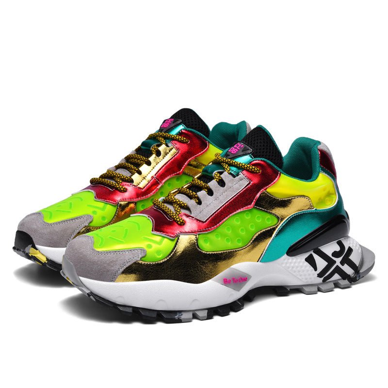 Autumn New Trendy Colorful Dad Sneakers for Men - Luna BR wear co.