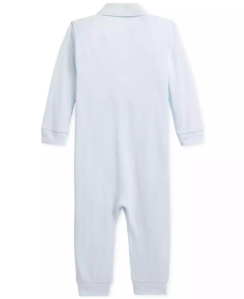 Baby Boys Cotton Classic Polo Coverall - Luna BR wear co.
