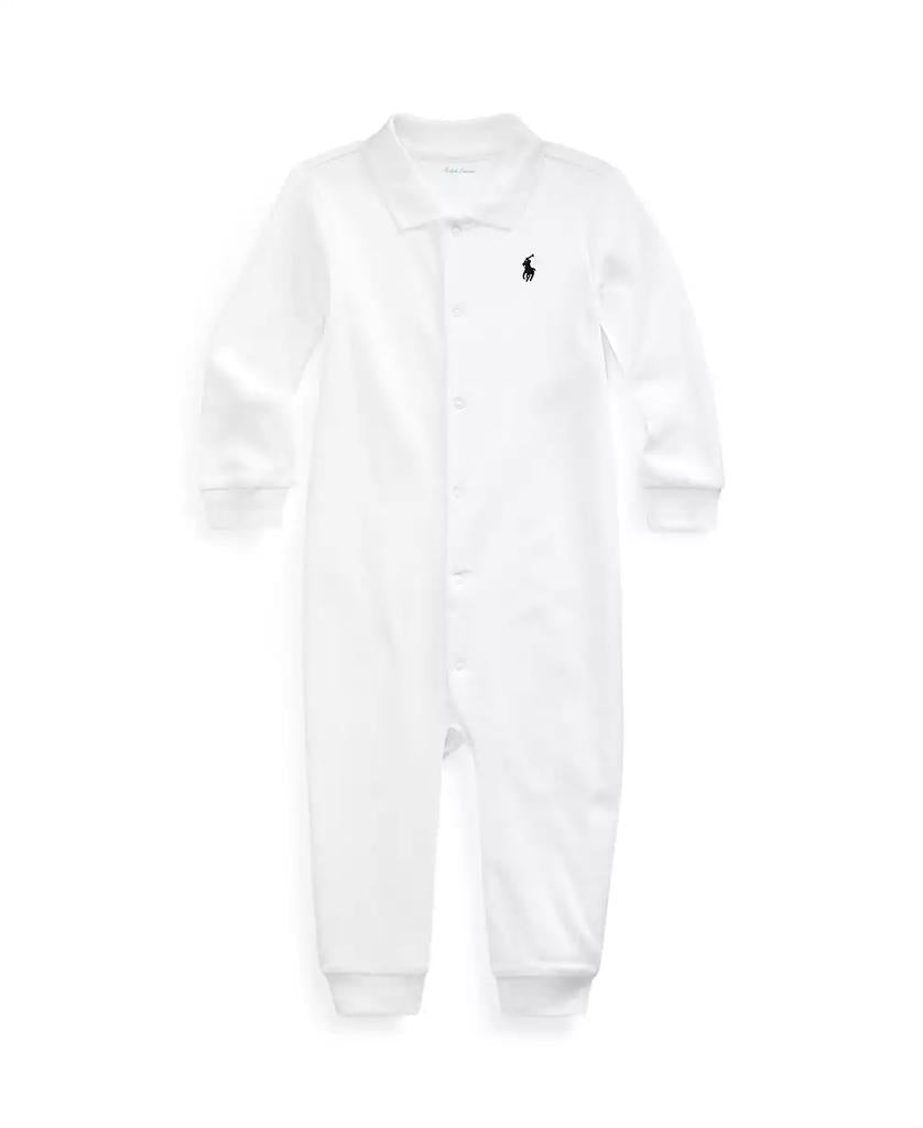 Baby Boys Cotton Classic Polo Coverall - Luna BR wear co.