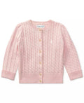 Baby Girls Cable-Knit Cotton Cardigan - Luna BR wear co.