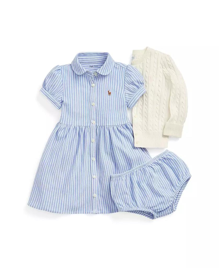 Baby Girls Cable-Knit Cotton Cardigan - Luna BR wear co.