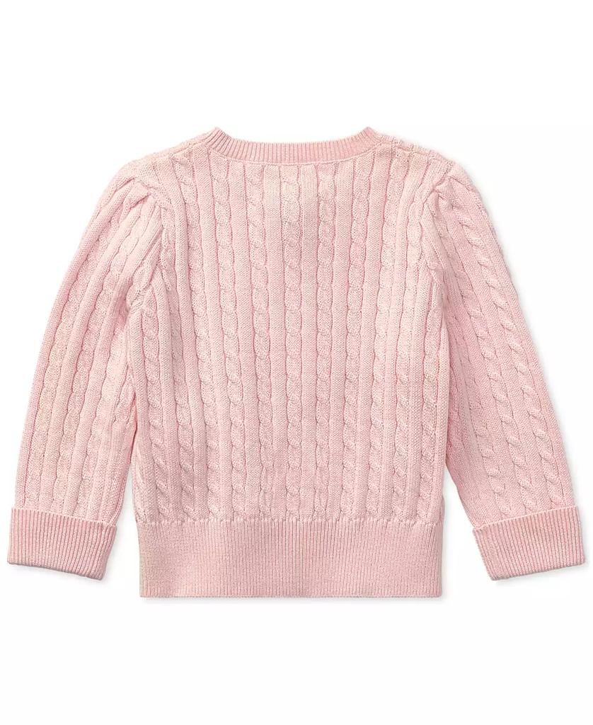 Baby Girls Cable-Knit Cotton Cardigan - Luna BR wear co.