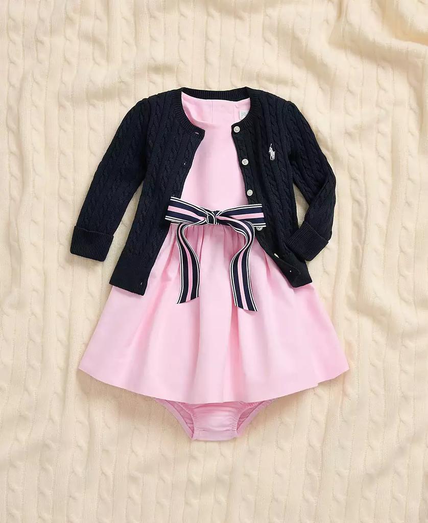 Baby Girls Cable-Knit Cotton Cardigan - Luna BR wear co.