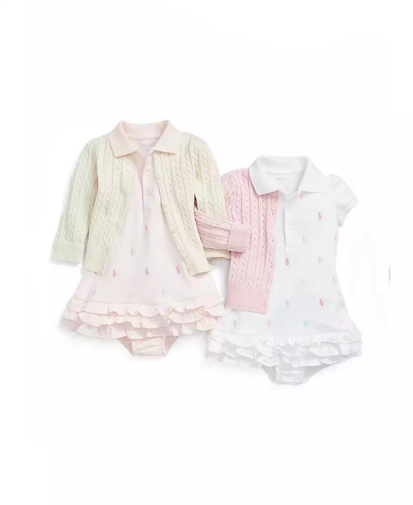 Baby Girls Cable-Knit Cotton Cardigan - Luna BR wear co.