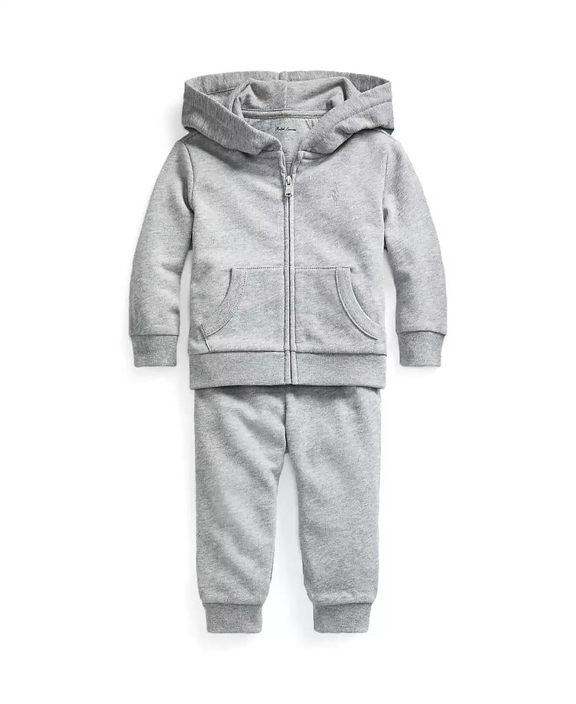Baby Girls or Boys French Terry Hoodie and Pants Set - Luna BR wear co.