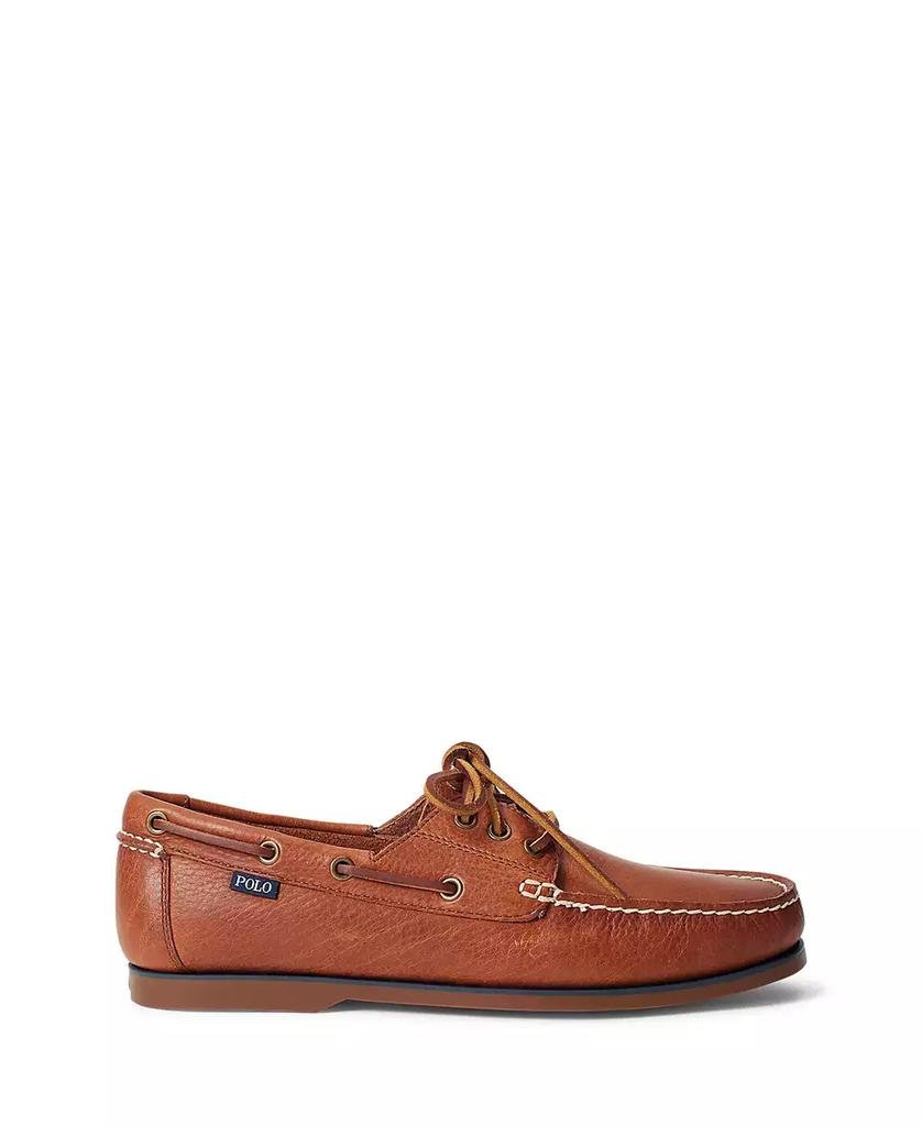 Bienne Tumbled Leather Boat Shoes - XIOR LUXE