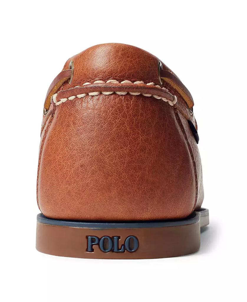 Bienne Tumbled Leather Boat Shoes - XIOR LUXE