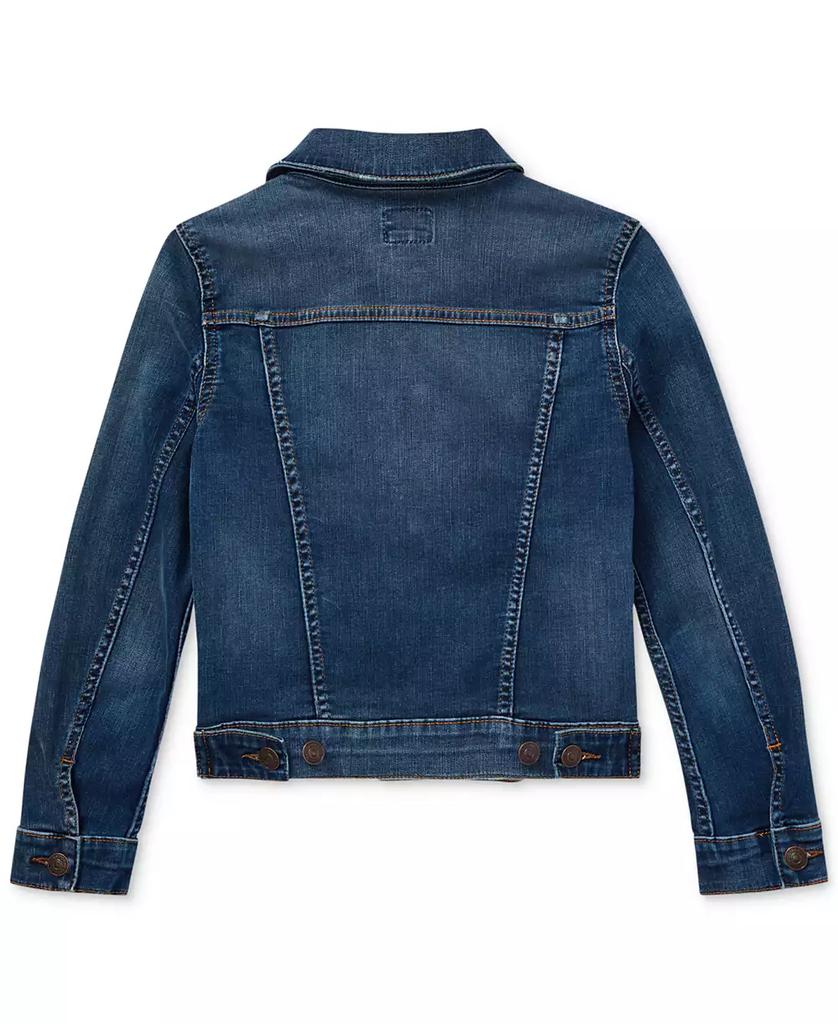 Big Girls Lightweight Denim Trucker Jacket - Luna BR wear co.
