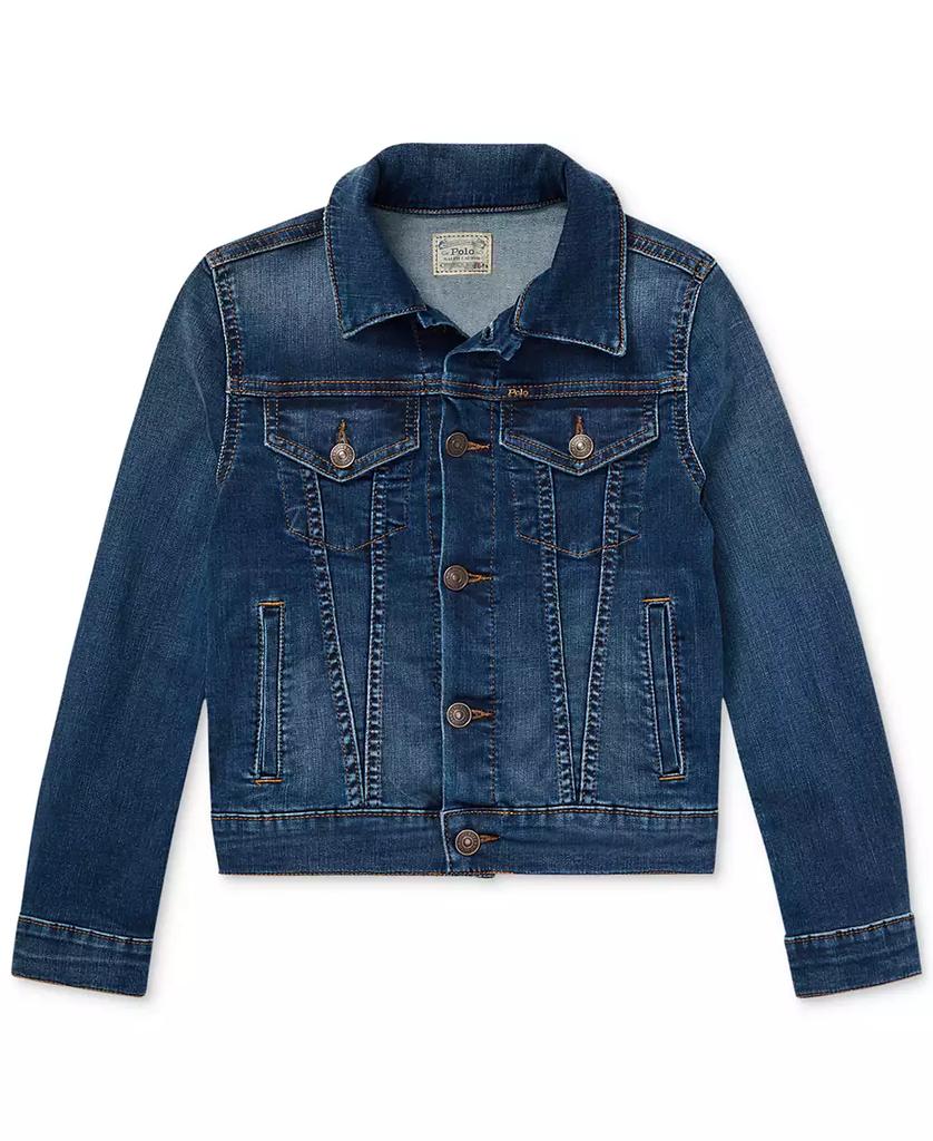 Big Girls Lightweight Denim Trucker Jacket - Luna BR wear co.