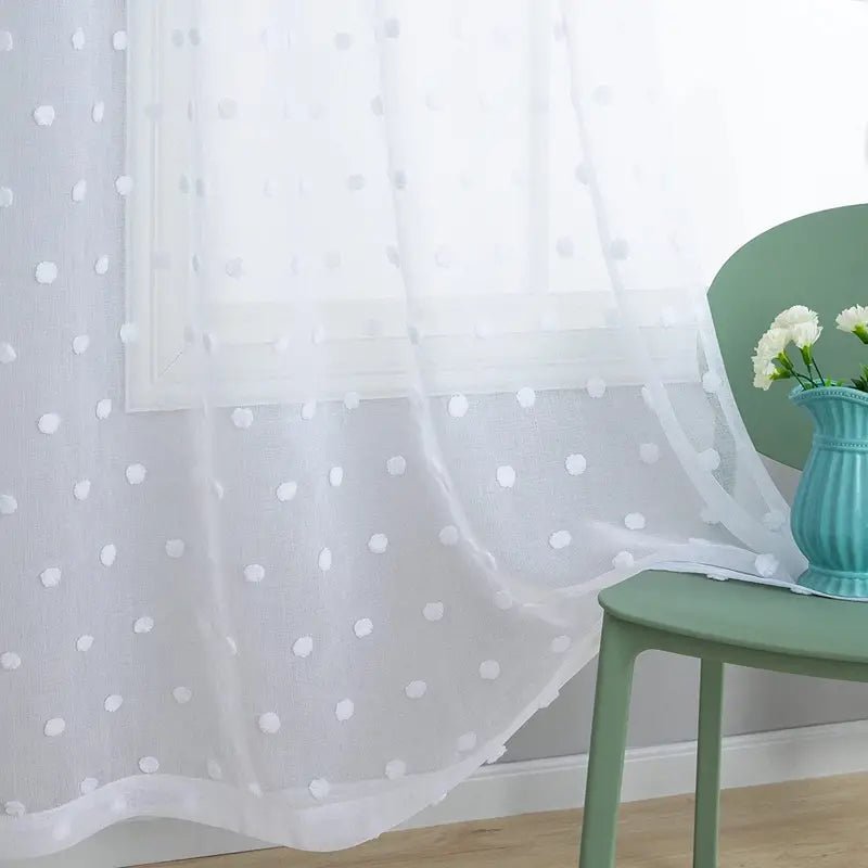 Boho Floral Sheer Curtains for Living Room Bedroom - Luna BR wear co.