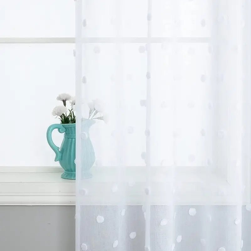 Boho Floral Sheer Curtains for Living Room Bedroom - Luna BR wear co.