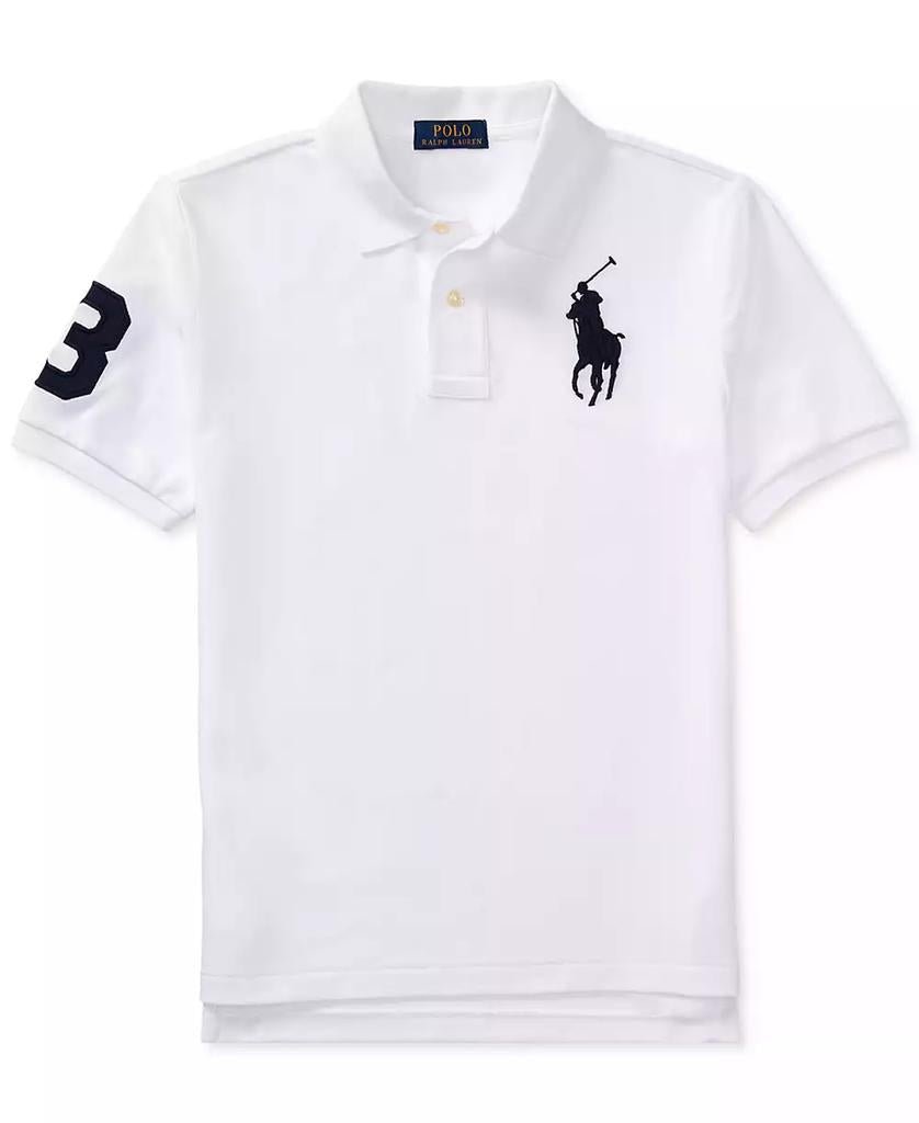 Boys' 8-20 Big Pony Cotton Mesh Short-Sleeve Polo Shirt - Luna BR wear co.