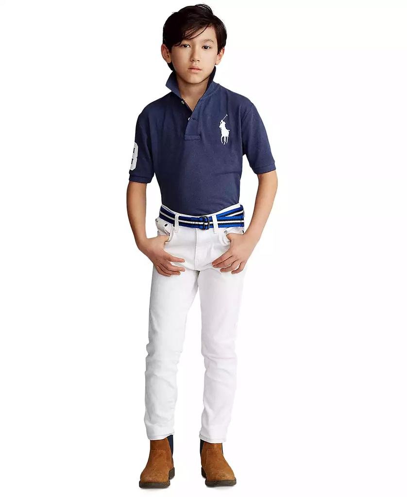 Boys' 8-20 Big Pony Cotton Mesh Short-Sleeve Polo Shirt - Luna BR wear co.