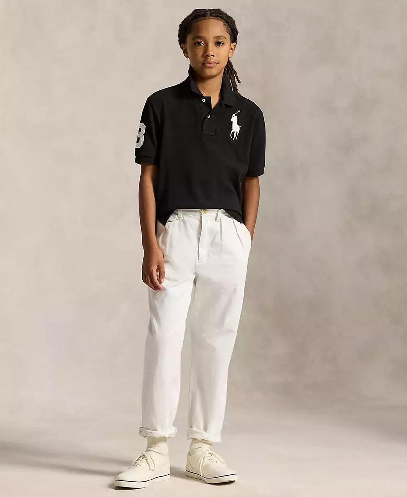 Boys' 8-20 Big Pony Cotton Mesh Short-Sleeve Polo Shirt - Luna BR wear co.