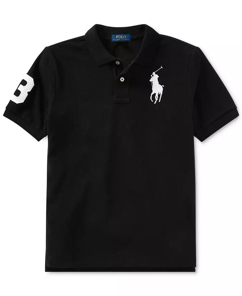Boys' 8-20 Big Pony Cotton Mesh Short-Sleeve Polo Shirt - Luna BR wear co.