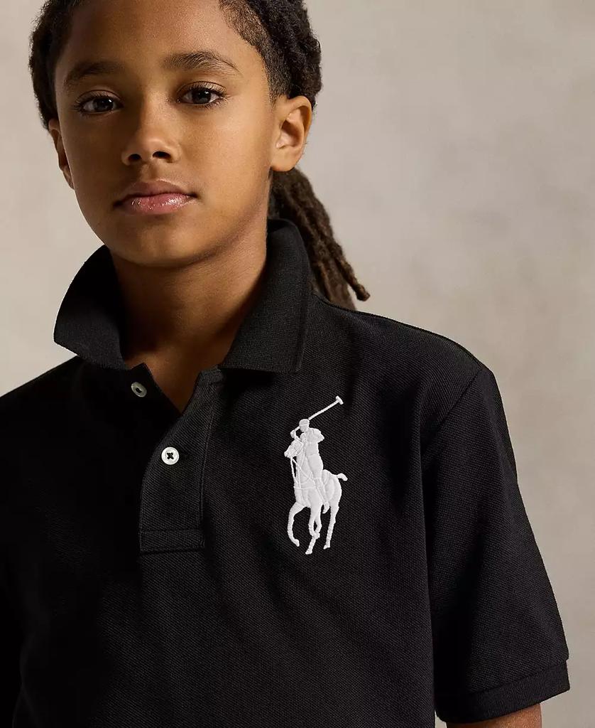 Boys' 8-20 Big Pony Cotton Mesh Short-Sleeve Polo Shirt - Luna BR wear co.