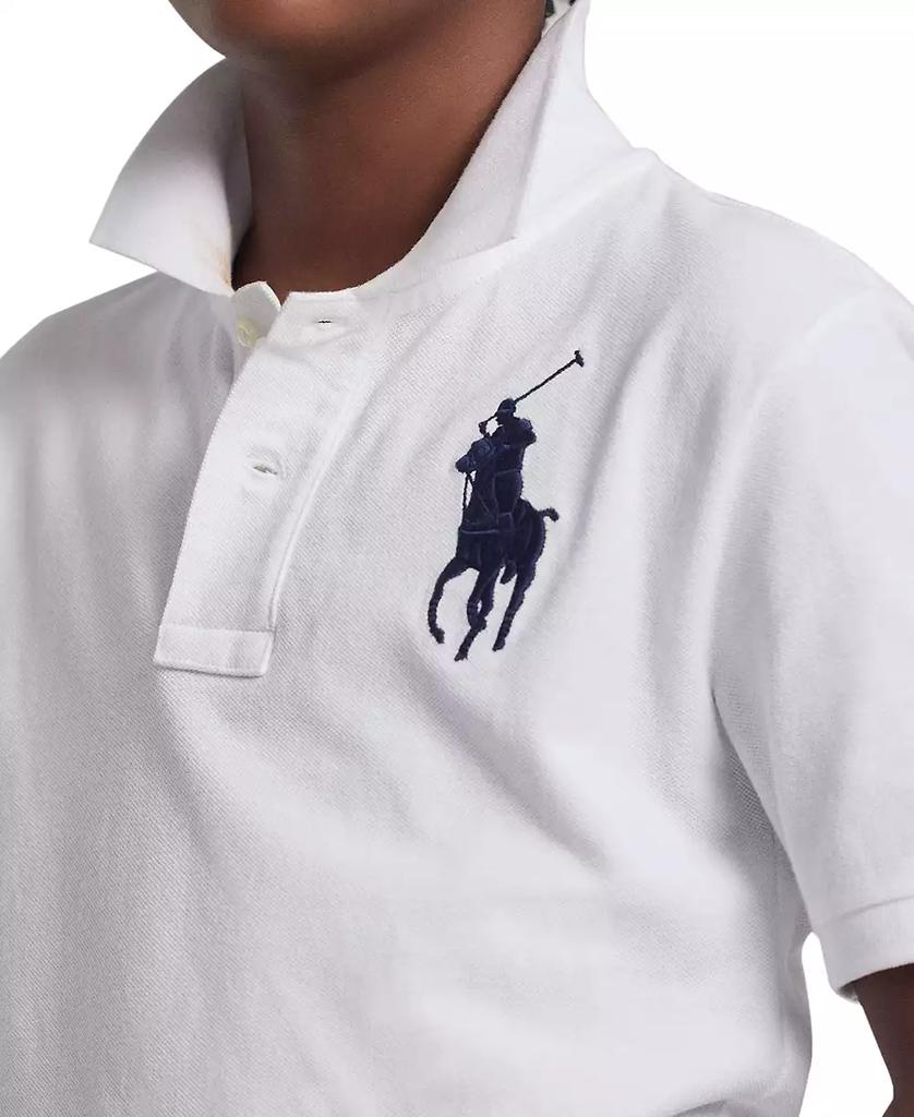Boys' 8-20 Big Pony Cotton Mesh Short-Sleeve Polo Shirt - Luna BR wear co.