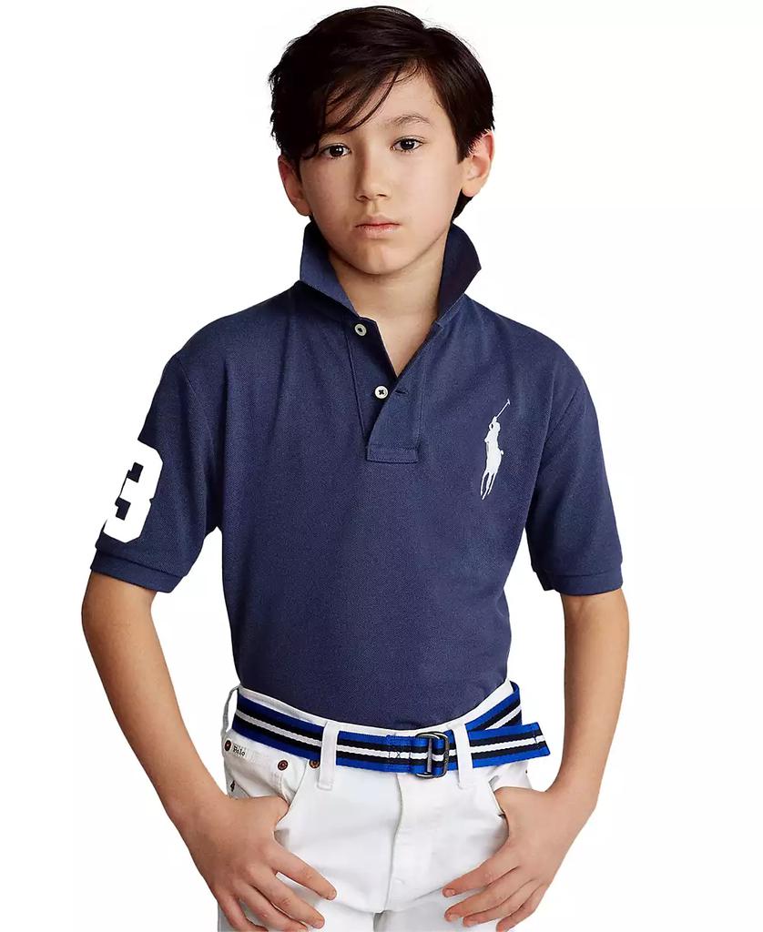Boys' 8-20 Big Pony Cotton Mesh Short-Sleeve Polo Shirt - Luna BR wear co.
