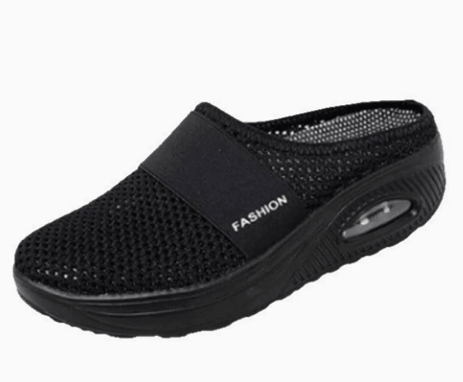 Breathable Mesh Half Support Women's Casual Shoes - Luna BR wear co.