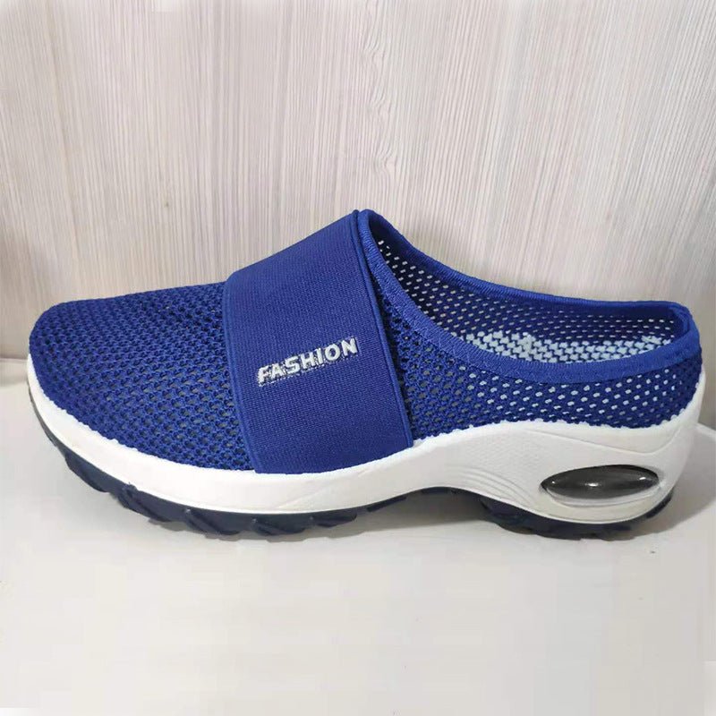 Breathable Mesh Half Support Women's Casual Shoes - Luna BR wear co.