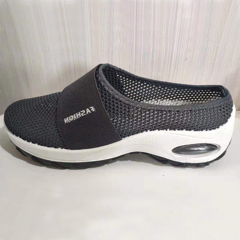 Breathable Mesh Half Support Women's Casual Shoes - Luna BR wear co.