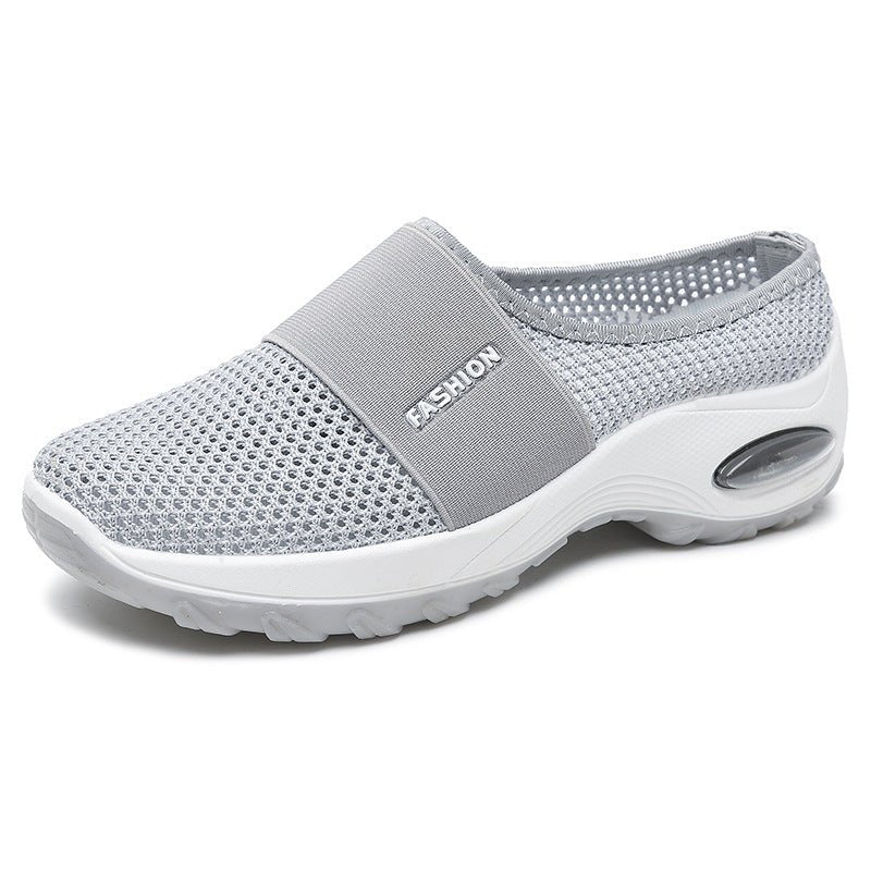 Breathable Mesh Half Support Women's Casual Shoes - Luna BR wear co.