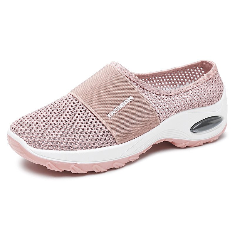Breathable Mesh Half Support Women's Casual Shoes - Luna BR wear co.