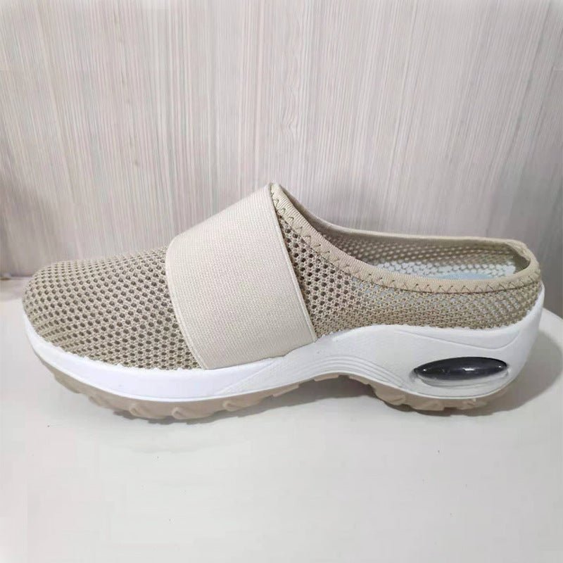 Breathable Mesh Half Support Women's Casual Shoes - Luna BR wear co.
