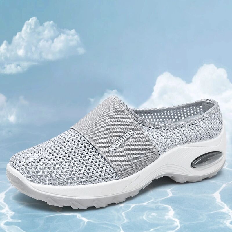 Breathable Mesh Half Support Women's Casual Shoes - Luna BR wear co.