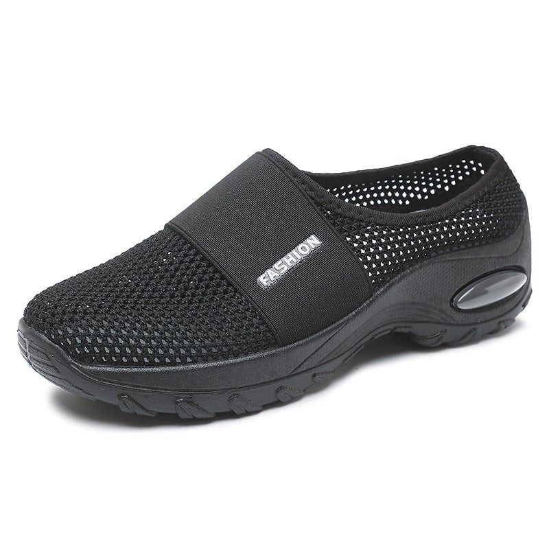 Breathable Mesh Half Support Women's Casual Shoes - Luna BR wear co.